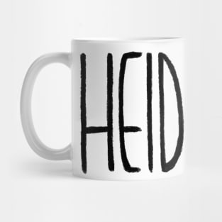 German Philosopher, Martin Heidegger Mug